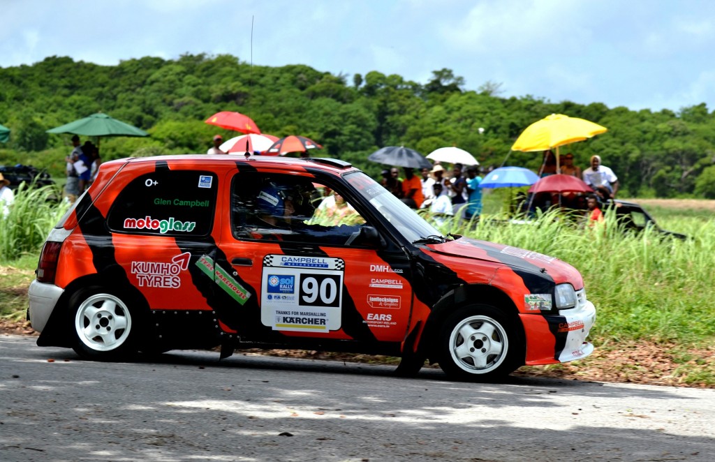 Glenn Campbell Sol Rally Barbados 2012