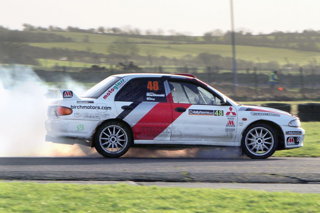 Jonathan MacDonald and Gareth McKay during the 2012 New Year Stages. Image: Dermott Sweeney