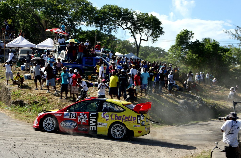 Paul Bourne - Sol Rally Barbados 2012